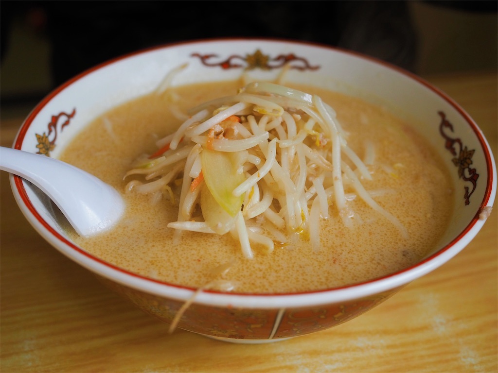 前井食堂　味噌ラーメン