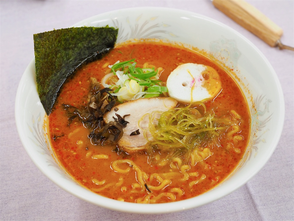 スパイス感を味わえるラーメンです