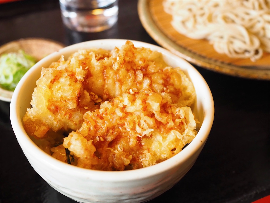 手打ちそば 和味（ なごみ ）の鶏天丼