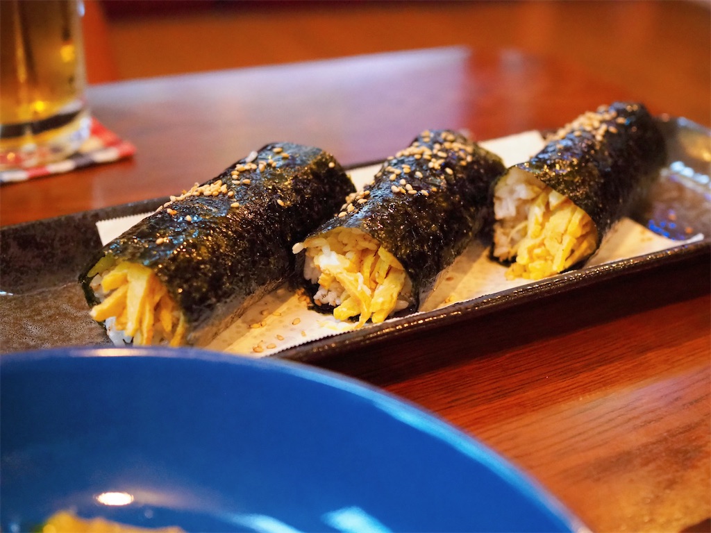 牛もつ鍋居酒屋 かくれ・や 韓国おにぎり